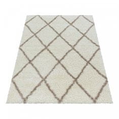 Ayyildiz Kusový koberec Alvor Shaggy 3401 cream 200x290 cm