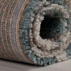Flair Rugs Kusový koberec Dakari Nuru Blue/Cream/Grey 120x170 cm