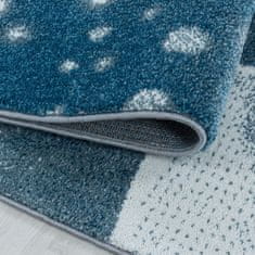 Ayyildiz Dětský kusový koberec Funny 2110 blue kruh 120x120 (průměr) kruh cm