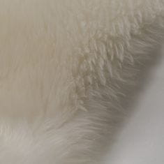 Obsession Kusový koberec Premium Sheep 100 Ivory 55x85 tvar kožešiny cm