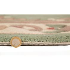 Flair Rugs Ručně všívaný kusový koberec Lotus premium Green 67x210 cm
