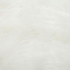Flair Rugs Kusový koberec Faux Fur Sheepskin Ivory kruh 120x120 (průměr) kruh cm