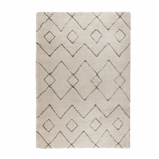 Flair Rugs Kusový koberec Dakari Imari Cream/Dark-Grey 160x230 cm