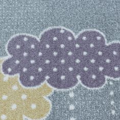 Ayyildiz Dětský kusový koberec Lucky 3611 grey kruh 160x160 (průměr) kruh cm