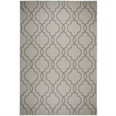 Flair Rugs Kusový koberec Florence Alfresco Milan Grey/Black 66x230 cm