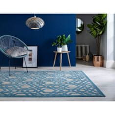 Flair Rugs Kusový koberec Piatto Oro Blue 80x150 cm