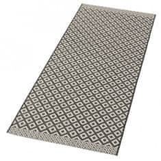 Zala Living Kusový koberec Harmony Black Wool 103316 77x150 cm