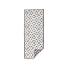 Hanse Home Kusový koberec Twin-Wendeteppiche 103118 grau creme 80x150 cm
