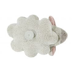 Lorena Canals Pro zvířata: Pratelný koberec Puffy Sheep 140x140 kytka cm