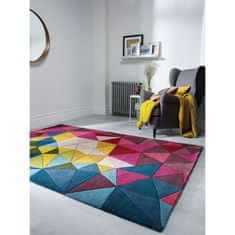 Flair Rugs Ručně všívaný kusový koberec Illusion Falmouth Multi 120x170 cm