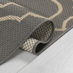 Flair Rugs Kusový koberec Florence Alfresco Milan Anthracite/Beige 200x290 cm