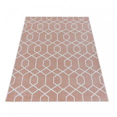 Ayyildiz Kusový koberec Efor 3713 rose 200x290 cm