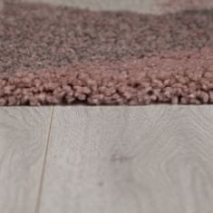 Flair Rugs Kusový koberec Dakari Nuru Pink/Cream/Grey 160x230 cm