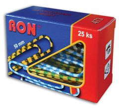 Ron Aktové spony RON - 50 mm / 25 ks zebra