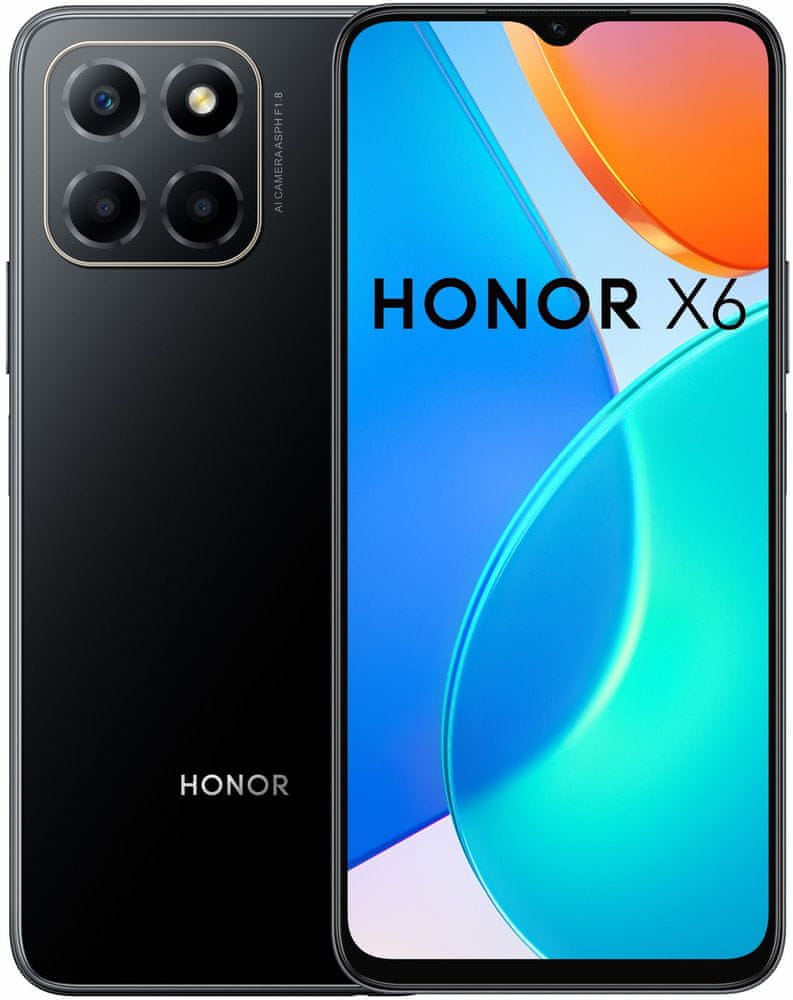 Honor X6, 4GB/64GB, Midnight Black