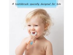 Alum online Zubní kartáček pro děti 6-12let ve tvaru U - modrý