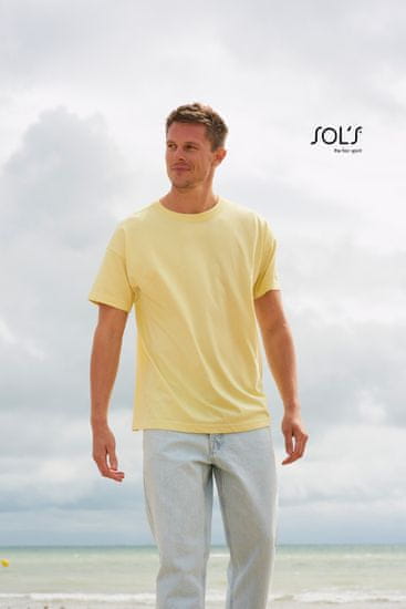 SOL'S Pánské oversize tričko s krátkým rukávem SOL'S, Velikost S, Barva Tmavě modrá Navy