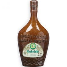APIS Medovina Półtorak Lubelski 0,5 l v kameninové láhvi | Med víno medové víno | 500 ml | 16 % alkoholu
