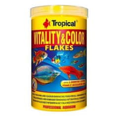 TROPICAL Krmivo pro akvarijní ryby Vitality-Color 250ml /50g vločky