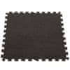 Eva Pěnový koberec 60 x 60 cm 4ks černá