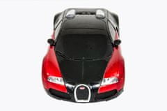 Ikonka RC licence auta Bugatti Veyron 1:24 červená