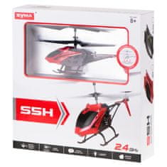SYMA S5H 2,4GHz RTF RC vrtulník červený