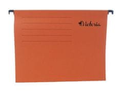 Victoria Závěsné zakládací desky, A4, 25 ks, oranžové