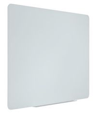 Victoria Magnetická skleněná tabule, bílá, 90x60 cm