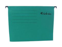 Victoria Závěsné zakládací desky, A4, 25 ks, zelené
