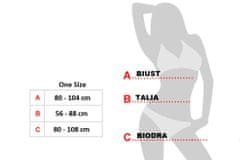 XSARA Erotický komplet prádla top + siovaná tanga - 77812875