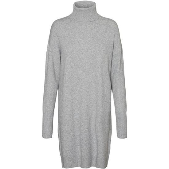 Vero Moda Dámské šaty VMBRILLIANT 10199744 Light Grey Melange