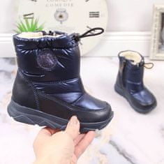 Dívčí sněhové boty zateplené velikost 20