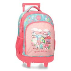 Školní batoh na kolečkách MOVEM My Little Town, 30L, 4652921