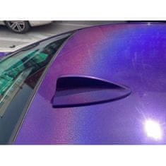 CWFoo Chromovaná laserová fialová wrap auto fólie na karoserii 152x200cm