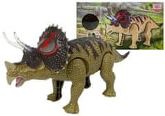 shumee Zelený Triceratops Dinosaur na baterie