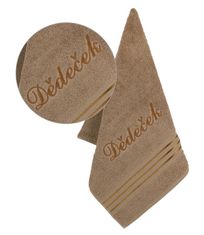 Bellatex Froté ručník kolekce Linie s výšivkou Dědeček