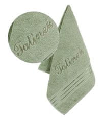 Bellatex Froté ručník kolekce Linie s výšivkou Tatínek