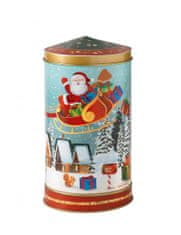 Brandani Hrací skříňka / dóza Santa Claus na potraviny, dárky BRANDANI