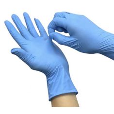 Iso Trade Nitrilové rukavice 100 ks. L Iso Trade - modré