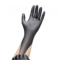 Iso Trade Nitrilové rukavice 100 ks velikost. M Iso Trade - černé