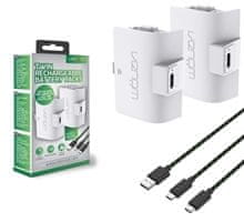 VS2872 Xbox Series S/X & One White Twin Battery Pack + 3 meter cable (X1/XSX)
