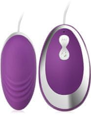XSARA Vaginální vajíčko s ovladačem 20 programů vibrací a pulsací – 77095778