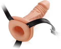 XSARA Dutá protéza penisu realistický strap-on na popruzích – 79195997