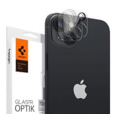 Spigen 2 x KUSY Spigen Optik.TR ochrana 9H na celý fotoaparát iPhone 14 6.1" / 14 PLUS 6.7" Clear