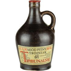Ami Honey Medovina Trójniak Trybunalski 0,1 l l v kameninové láhvi | Med víno medové víno | 100 ml | 13 % alkoholu
