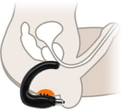 XSARA Vibrační masažér prostaty a hráze s výčnělky - vícerozměrový orgasmus a zdravá prostata - 77103940