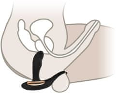 XSARA Masažér prostaty, anální vibrátor s funkcí ohřevu do 45 ° c, stimulace anusu, perinea a varlat - 76480788