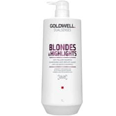 GOLDWELL Dualsenses Blondes HighLights kondicionér pro odbarvené blond vlasy, redukující žluté odlesky 1000 ml