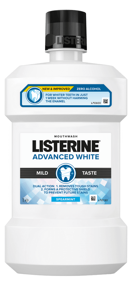 Listerine Adv White Mild 1000ml
