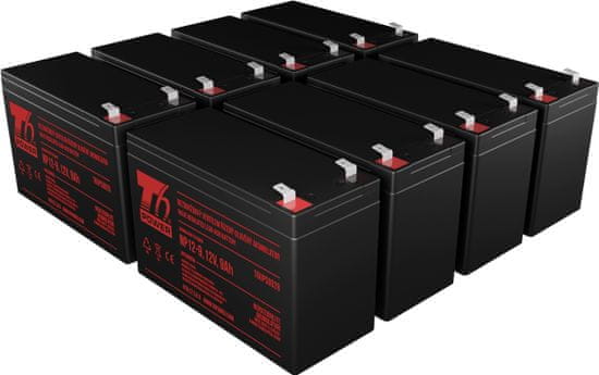 T6 power Sada baterií pro záložní zdroj APC RBC105, VRLA, 12 V